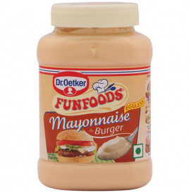 Dr. Oetker Fun foods Eggless Mayonnaise (For Burger)  Plastic Jar  275 grams